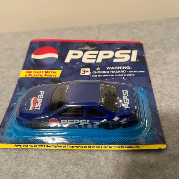 Pepsi Blue Racing Toy Car - Picture 1 of 3